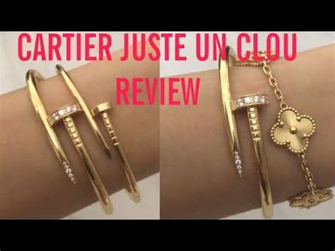 Cartier juste un clou small size review .